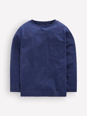 Mini Boden Everyday Long Sleeve T-Shirt - Navy